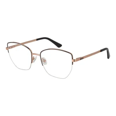 Guess Gray Women Glasses Frame In Metallic