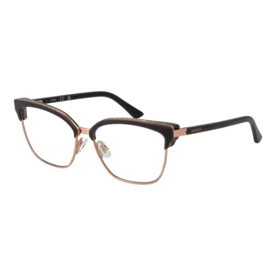 Guess Gray Women Glasses Women's Frame In Gold