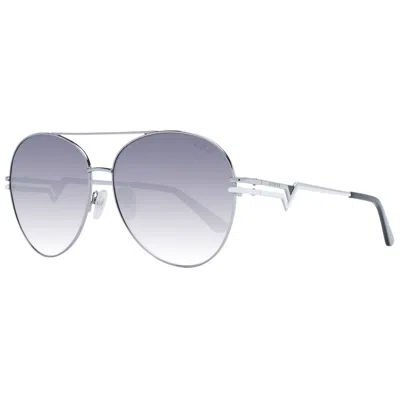 Guess Gray Women Sunglasses In Metallic