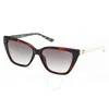 Guess Grey Gradient Cat Eye Ladies Sunglasses Gu7919 52p 58