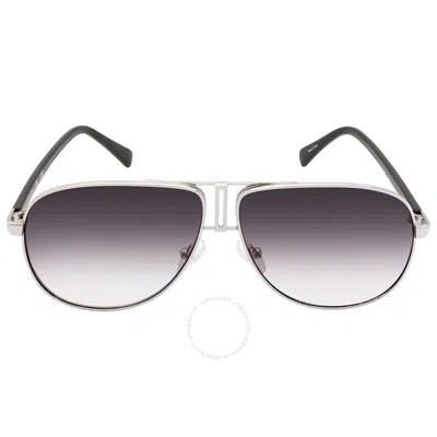Guess Grey Gradient Pilot Unisex Sunglasses Gg2148 10b 61 In Black