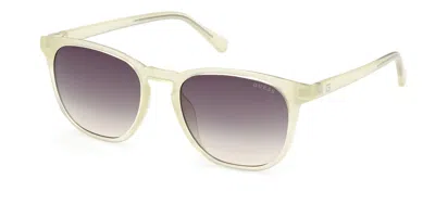 Guess Gu00061 93b Men's Sunglasses Green Size 53