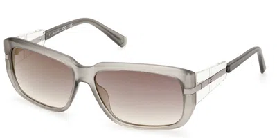 Guess Gu00090 93q Men's Sunglasses Green Size 60