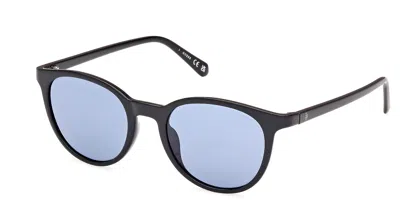 Guess Gu00118 01v Men's Sunglasses Black Size 51