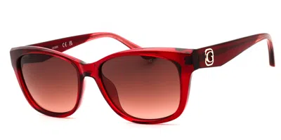 Guess Gu00145 66f Women's Sunglasses Red Size 54
