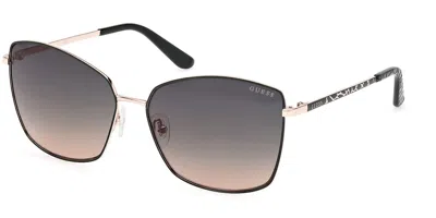 Guess Gu00149 97p Women's Sunglasses Green Size 59 In Brown