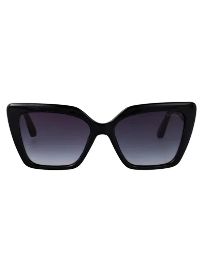 Guess Butterfly Sunglasses Gu00162 01 B In Black
