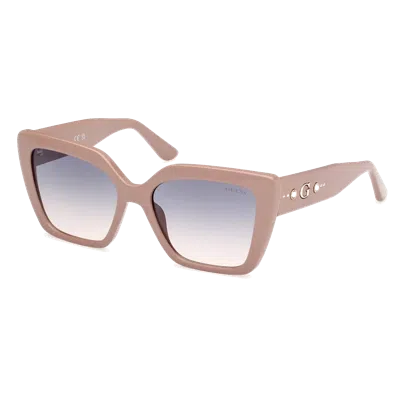 Guess Gu00162 S/s Sunglasses In Neutral