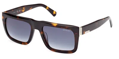 Guess Gu00171 52w Men's Sunglasses Tortoiseshell Size 54 In Brown