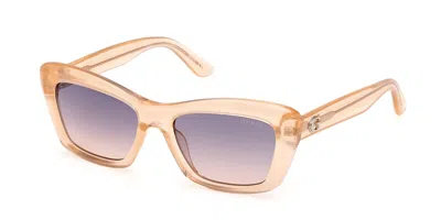 Guess Gu00195 44z Occhiali Da Sole Arancioni Per Donna In Pink