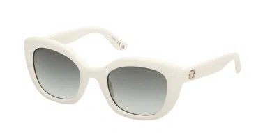 Guess Gu00196 21p Women's Sunglasses White Size 51