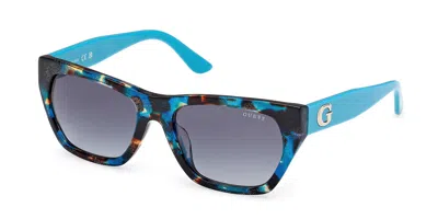 Guess Gu00203-h 87p Women's Sunglasses Tortoiseshell Size 56