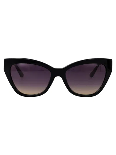 Guess Cat Eye Sunglasses Gu00204 01 B In Black