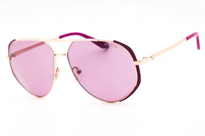 Guess Gu00219 Sunglasses In Pink