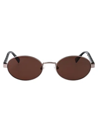 Guess Gu00232 Sunglasses In Gold
