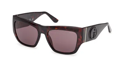 Guess Gu00252 52e Occhiali Da Sole Tartarugatishell Per Donna In Brown