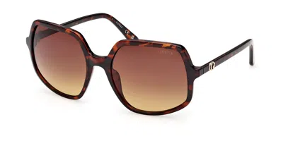 Guess Gu00257 52f Occhiali Da Sole Tartarugatishell Per Donna In Multi