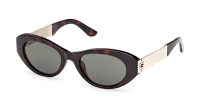 Guess Gu00261-h 52n Occhiali Da Sole Tartarugatishell Per Donna In Multi
