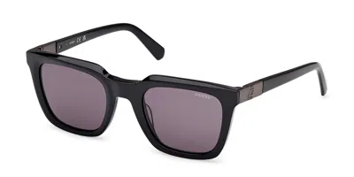 Guess Gu00279 01a Occhiali Da Sole Neri Per Uomo In Black