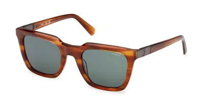 Guess Gu00279 47n Men's Sunglasses Brown Size 51 In Multi