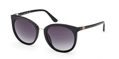 Guess Gu00282 01b Women's Sunglasses Black Size 52