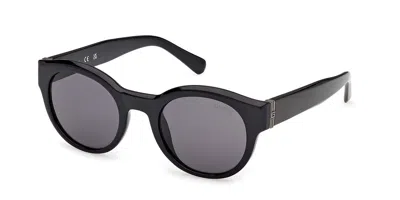 Guess Gu00298 01a Men's Sunglasses Black Size 49