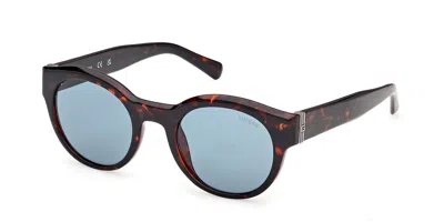 Guess Gu00298 52v Men's Sunglasses Tortoiseshell Size 49 In Multi
