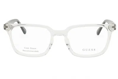 Guess Gu1962 Eyeglasses In 026 - Crystal / Clear Demo Lens