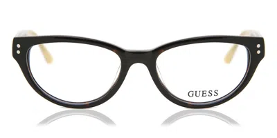 Guess Gu2334 Women's Glasses, Tortoiseshell, Size 51 In Black