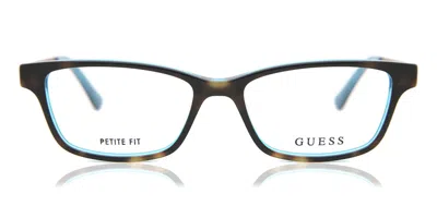 Guess Gu2538 Women's Glasses, Tortoiseshell, Size 50 In Brown