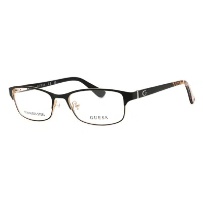 Guess Gu2614 002 Matte Black 52mm In Gold
