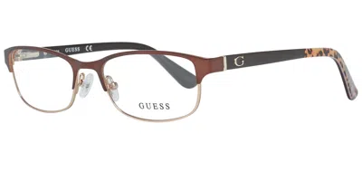 Guess Gu2614 Men's Glasses, Brown, Size 52