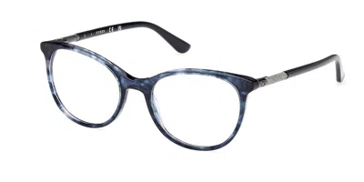 Guess Gu2657-n Women's Glasses, Tortoiseshell, Size 52 In Green