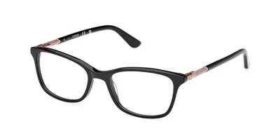 Guess Gu2658-n 003 Women's Glasses Black Size 50 - Free Lenses - Blue Light Block Available