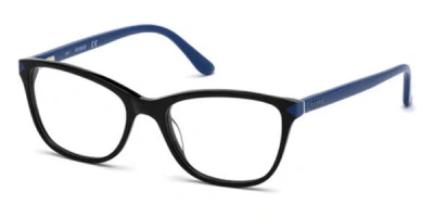 Guess Gu2673 005 Women's Glasses Black Size 51 - Free Lenses - Blue Light Block Available