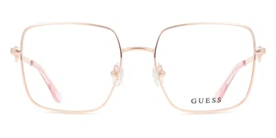 Guess Gu2728 Women's Glasses, Rose-gold, Size 53