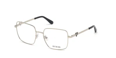 Guess Gu2728 010 Women's Glasses Silver Size 53 - Free Lenses - Blue Light Block Available In Metallic