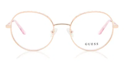 Guess Gu2736 028 Women's Glasses Gold Size 52 - Free Lenses - Blue Light Block Available