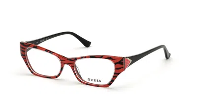 Guess Gu2747 Women's Glasses, Red, Size 51