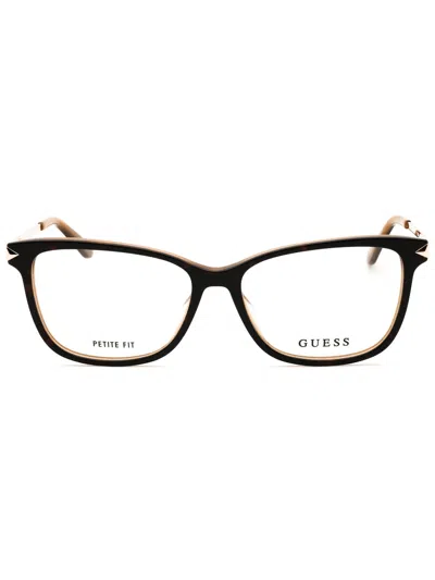 Guess Gu2754 Eyeglasses In 052 - Dark Havana / Clear Lens