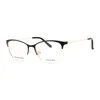 Guess Ladies Black Rectangular Eyeglass Frames Gu2766 In Transparent