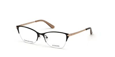 Guess Gu2777 002 Women's Glasses Clear Size 53 - Free Lenses - Blue Light Block Available In Black