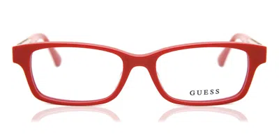 Guess Gu2785 066 Women's Glasses Red Size 54 - Free Lenses - Blue Light Block Available
