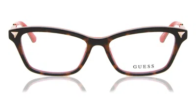 Guess Gu2797 052 Occhiali Da Vista Tartarugatishell Per Donna (solo Montatura) In Blue
