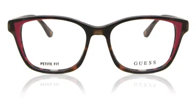 Guess Gu2810 074 Occhiali Da Vista Tartarugatishell Per Donna (solo Montatura) In Transparent