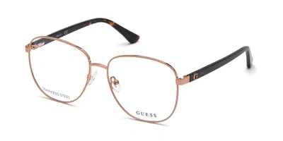 Guess Gu2816 Women's Glasses, Brown, Size 56 In Animal Print