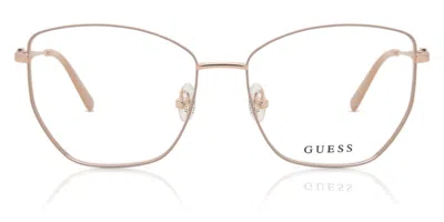 Guess Gu2825 028 Occhiali Da Vista Oro Per Donna (solo Montatura) In Gold