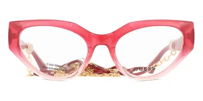 Guess Gu2853 074 Women's Glasses Pink Size 55 - Free Lenses - Blue Light Block Available