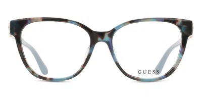 Guess Gu2855-s Women's Glasses, Tortoiseshell, Size 54 In Brown