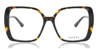 Guess Gu2876 052 Occhiali Da Vista Tartarugatishell Per Donna (solo Montatura) In Yellow